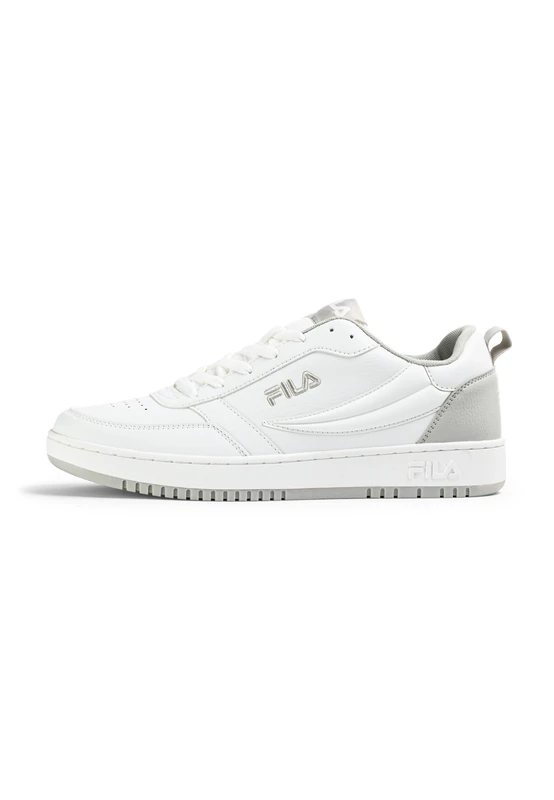 FILA Men's Rega NF Trainers, White-White-Grey Violet, 47 EU, White Grey Violet, 12 UK