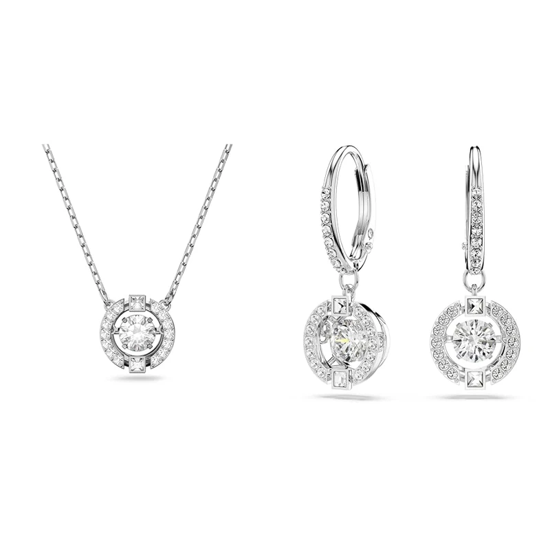Swarovski Una Earrings & Necklace Collection