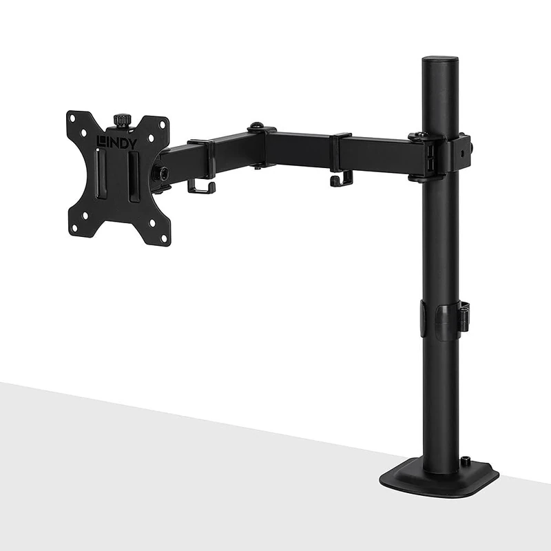 Lindy Single Adjustable Display Mount, Black