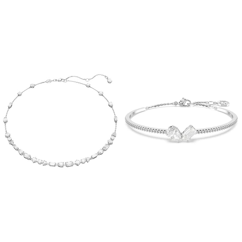Swarovski Mesmera Collection, necklace & bracelet