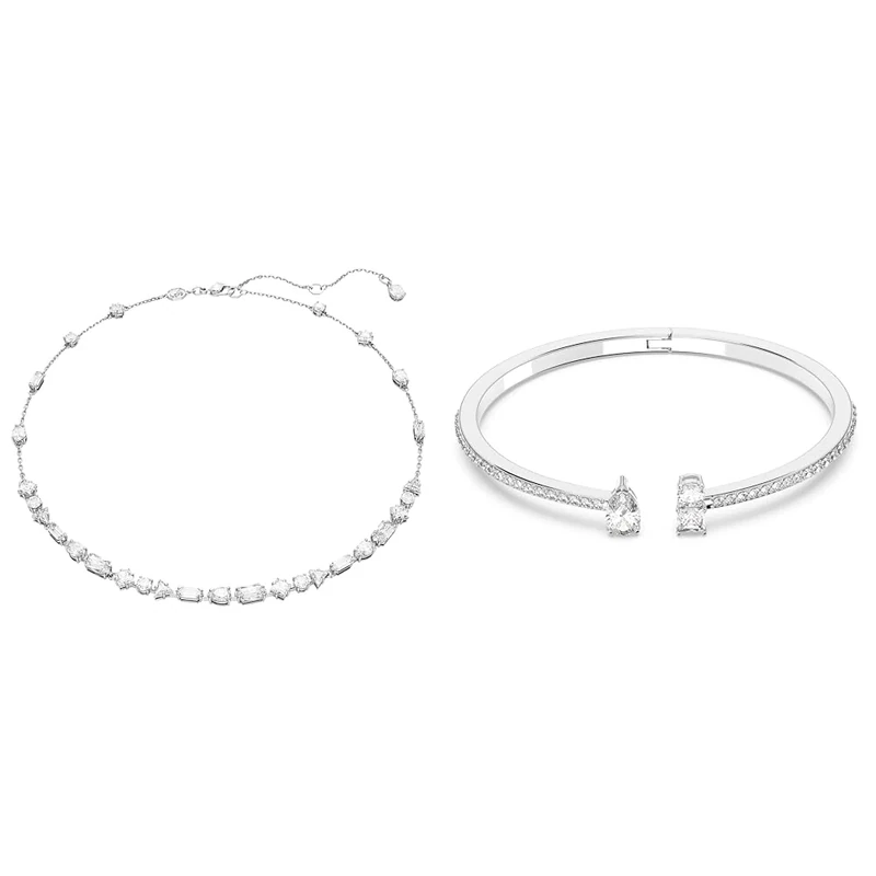 Swarovski Mesmera Collection, necklace & bracelet