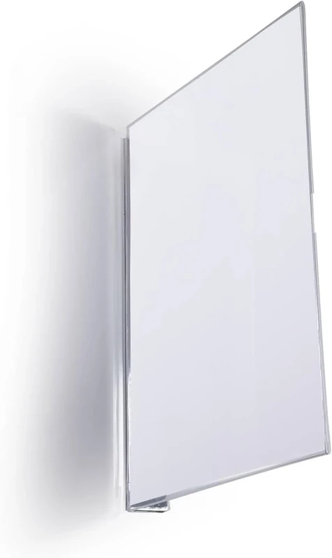 Durable Magnetic Aisle Sign A5 Portrait - Made from Strong PET Hard Plastic -Optimal for Clear Warehouse Signage - Pack of 10 Transparent Aisle Signs