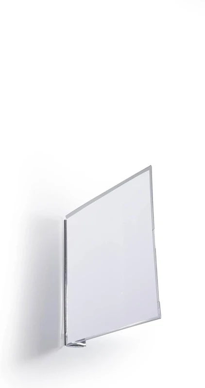 Durable Magnetic Aisle Sign 149 x 149mm - Made from Strong PET Hard Plastic -Optimal for Clear Warehouse Signage - Pack of 10 Transparent Aisle Signs