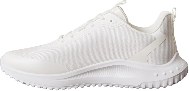 Calvin Klein Men's EVA Runner LACE UP MAT Mix YM0YM01442 Low Top, White (Triple Bright White), 9