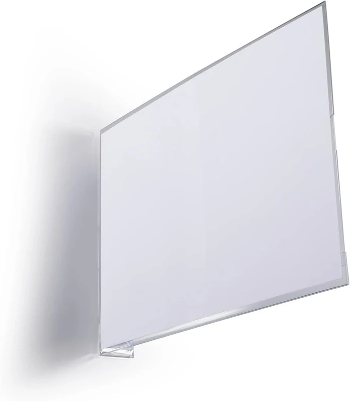 Durable Self-Adhesive Aisle Sign A5 Landscape - Made from Strong PET Hard Plastic -Optimal for Clear Warehouse Signage - Pack of 10 Transparent Aisle Signs