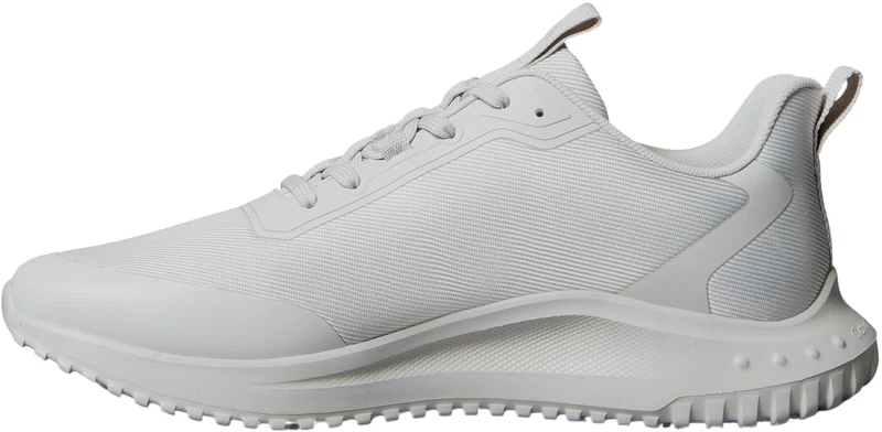 Calvin Klein Men's EVA Runner LACE UP MAT Mix YM0YM01442 Low Top, Grey (Oyster Mushroom), 9