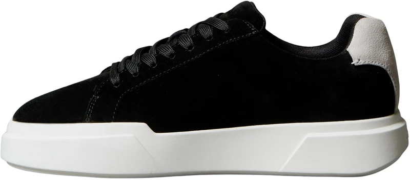 Calvin Klein Men's Chunky Cupsole Laceup SU YM0YM01453 Low Top, Black (Black/Bright White), 8