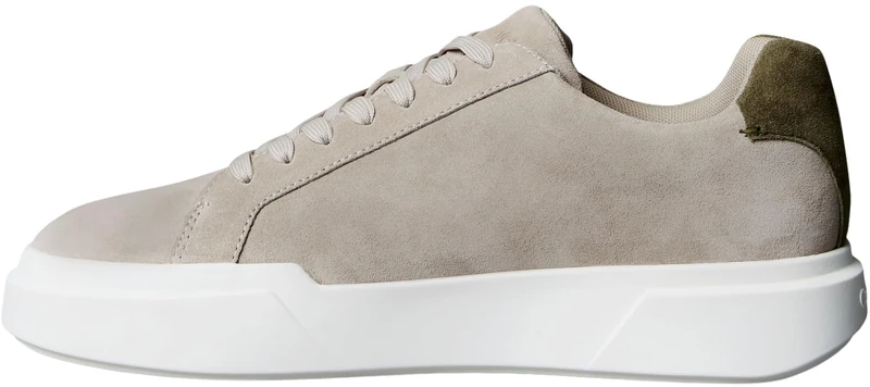 Calvin Klein Men's Chunky Cupsole Laceup SU YM0YM01453 Low Top, Brown (Desert Taupe/Medieval Forest), 9