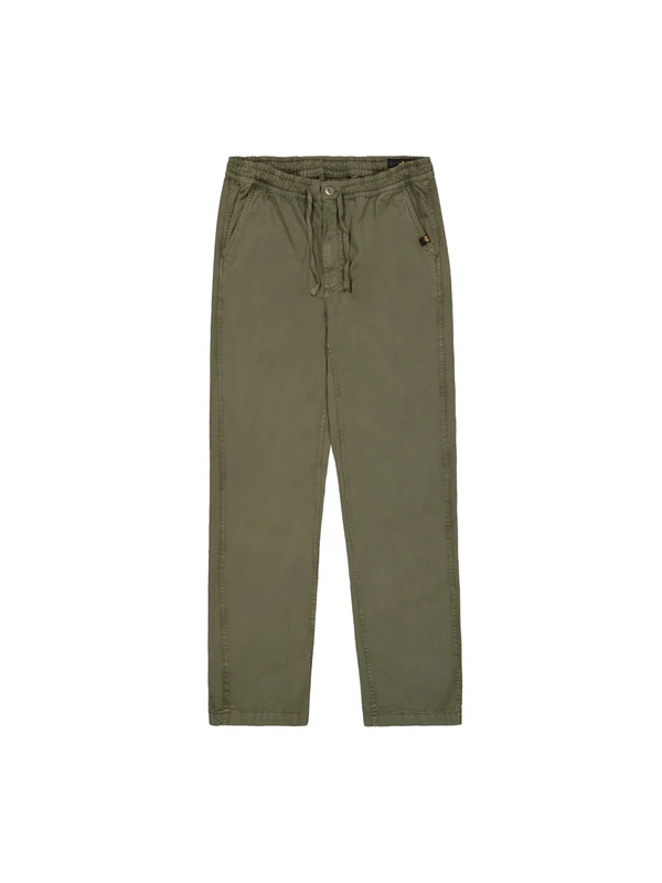 Alpha Industries Men's Basic Cotton Pants, Dark Olive, 34 W