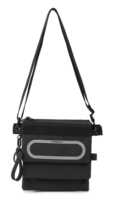 Hedgren Unisex's Isa 3-Crossover Set + RFID, Coated Black, Talla única