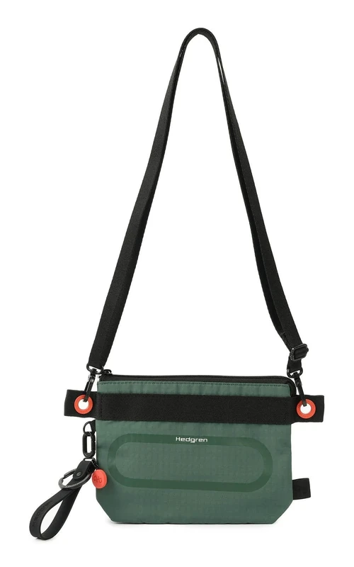 Hedgren Unisex's Ichi S Small Crossover + RFID, Duck Green, Talla única