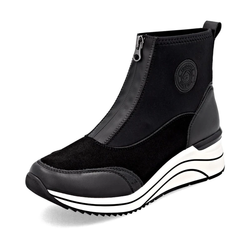 Remonte Women's D0t78 Short Boots, black, 4 UK