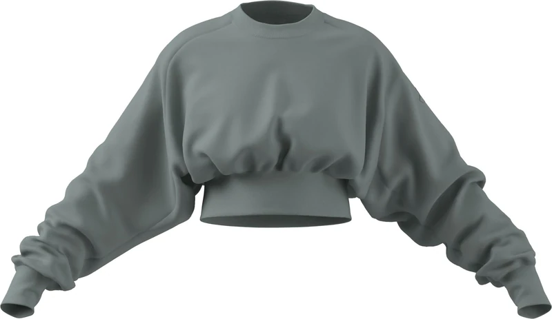 adidas Women's SOFT LUX SWEATSHIRT, Wonder Sage, S