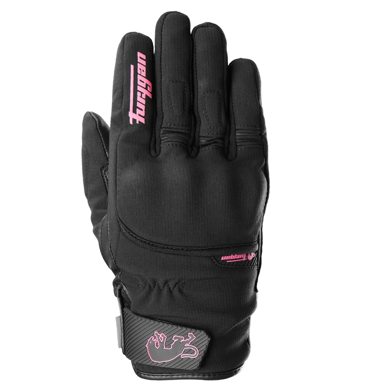 Furygan JET LADY ALL SEASONS D3O EVO - Women's Motorcycle Gloves - 100% leather palm - Tactile - Comfort - Breathable & Light