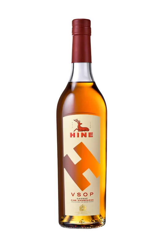 H By Hine Fine Champagne Cognac, Livelyand Elegant Fine VSOP Ideal For Cocktails Or Served Neat, Hine, Vivacious Noseand Delicate Palate, Young and Original Brandy, 70cl, 40% ABV - Image 1