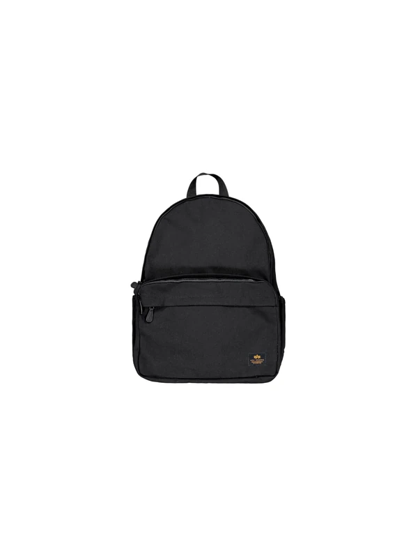 Alpha Industries Men's Label Backpack, Black, Medium