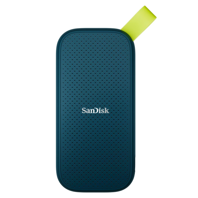 SANDISK Portable SSD 2TB (External Solid State Drive, up to 800MB/s read speeds, two-meter drop protection, rubber hook) Monterey