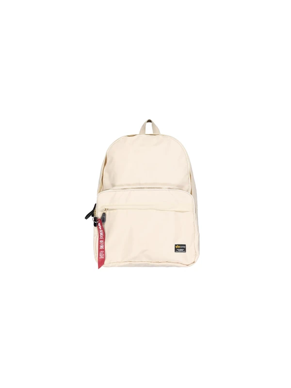 Alpha Industries Unisex's Crew Backpack, Vintage White, Medium - Image 1