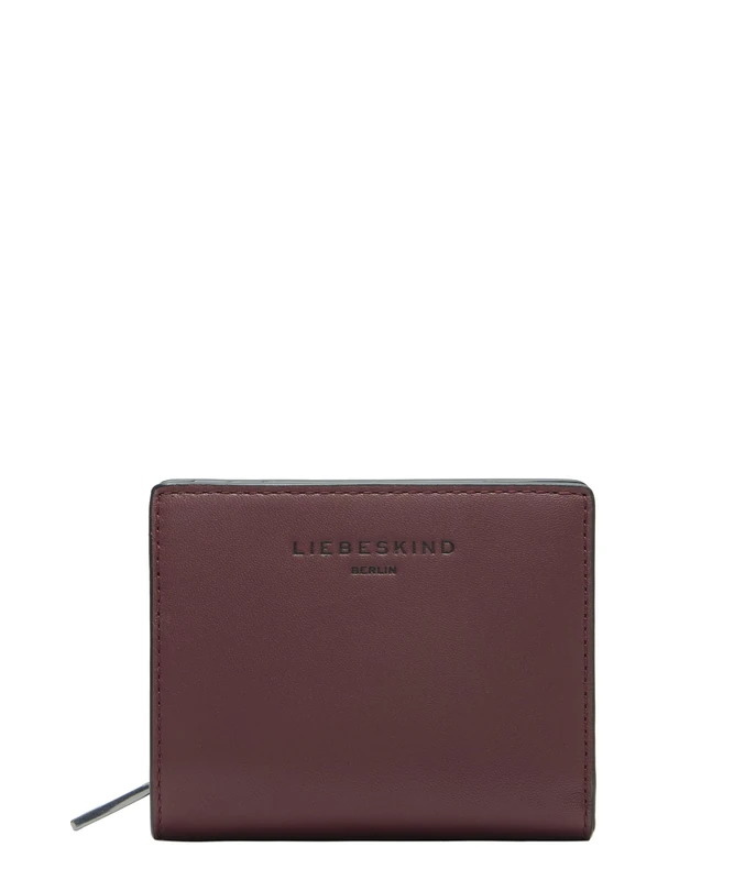 LIEBESKIND Berlin Leather Purse Thea Wallet Pomegranate Burgundy - Image 1