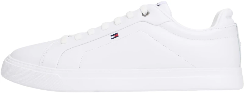 Tommy Hilfiger Men ICON Court Light ESS FM0FM05678 Low Top, White (White), 44