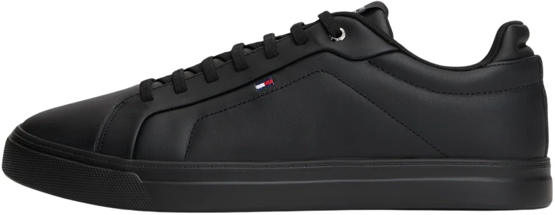 Tommy Hilfiger Men ICON Court Light ESS FM0FM05678 Low Top, Black (Black), 46