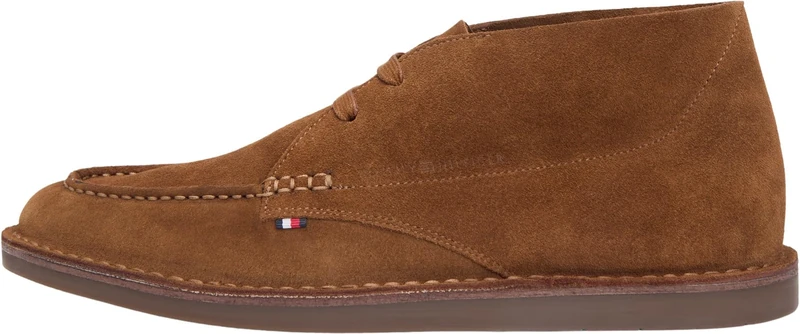 Tommy Hilfiger Men HILFIGER STITCHDOWN SUEDE CHUKKA FM0FM05691 Low Boots, BROWN (Coconut Grove), 42