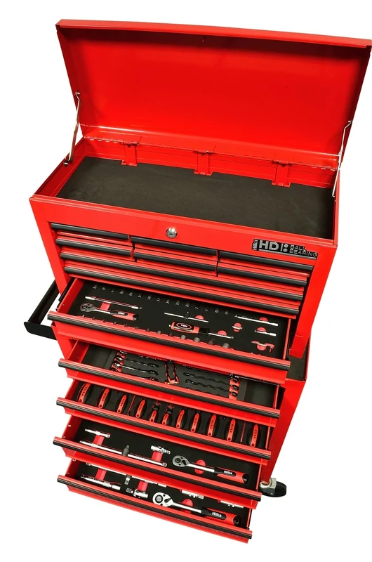 Hilka TKE186 186 pce EVA Kit in 14 Drawer Chest & Trolley