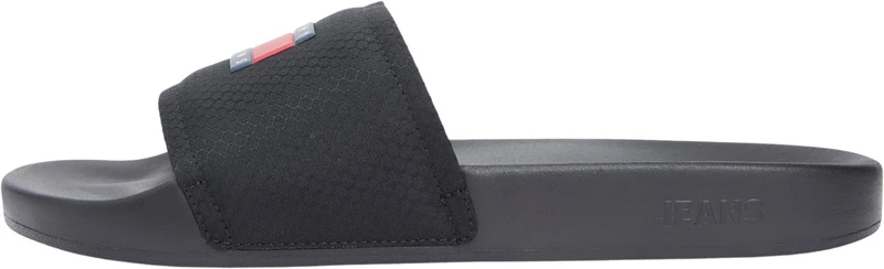Tommy Jeans Men TJM POOL SLIDE EM0EM01673 Slides, BLACK (Black), 41