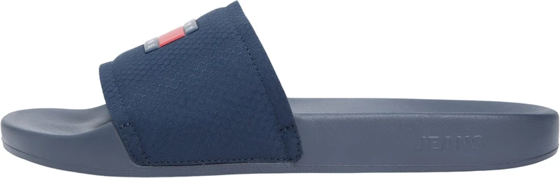 Tommy Jeans Men's TJM Pool Slide Em0Em01673, Blue (Dark Night Navy), 11 UK