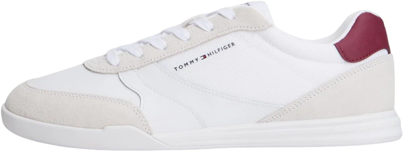 Tommy Hilfiger Men LoPro Cup Mix FM0FM05683 Low Top, White (White), 41