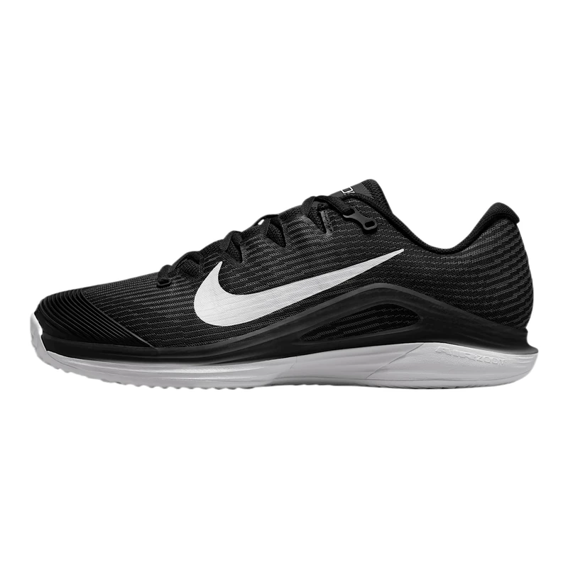 Nike Men's Zoom Vapor 12 Cly Tennis Shoes, Black/White/Dk Smoke Grey, 8