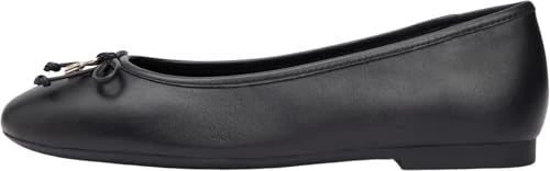 Tommy Hilfiger Women Hilfiger Smooth LTHR Ballet FW0FW09006 Ballerinas, Black (Black), 37