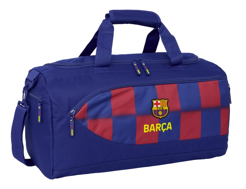 Safta F.C. Barcelona 1ª Equipment: 25/26 Sports Bag, Backpack, Ideal for Children of Different Ages, Comfortable and Versatile, Quality and Durability, 50 x 25 x 25 cm, Blue/Maroon, M, Casual, Blue