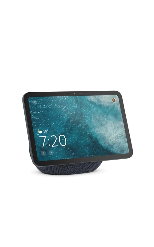 Certified Refurbished Amazon Echo Show 8 (newest gen), Vibrant HD 8.7" display with spatial audio, Graphite - Image 1