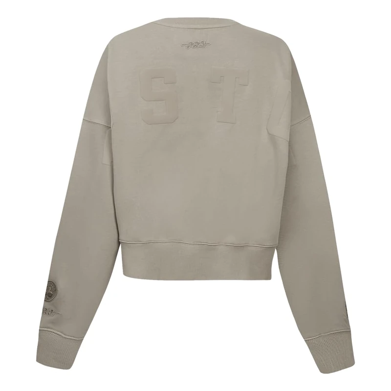 Pro Standard Womens NBA Boston Celtics Wingspan Sweatshirt Taupe S