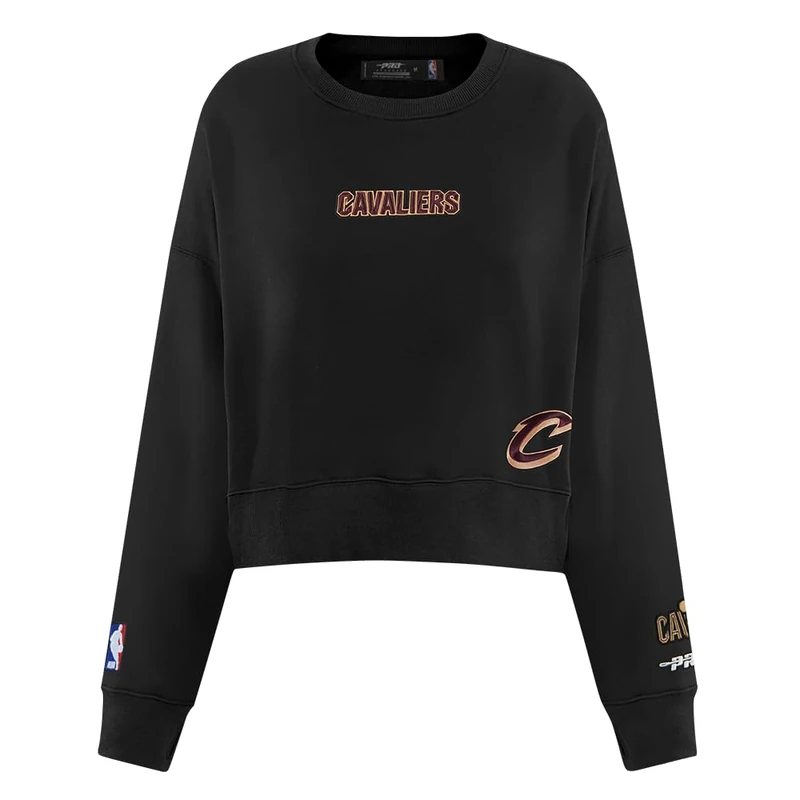Pro Standard Womens NBA Cleveland Cavaliers Wingspan Sweatshirt Black M