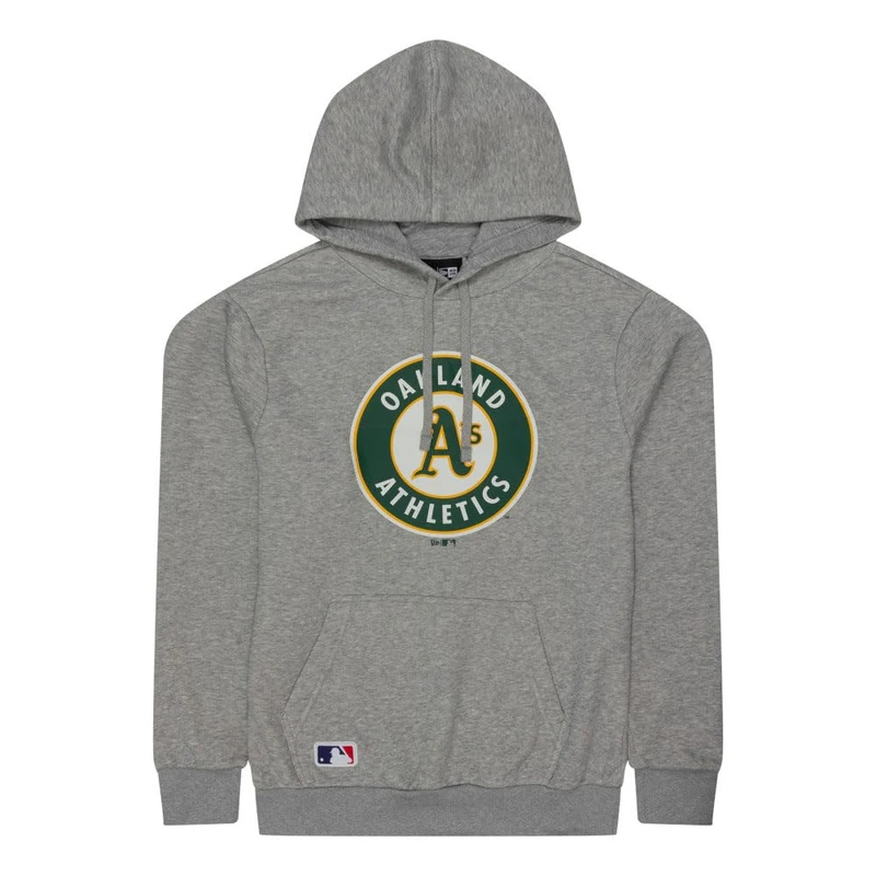 New Era MLB Regular Oakland Athletics Hoodie L Grey
