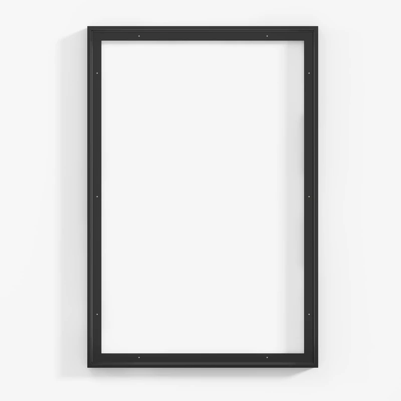 Venusmiles Canvas Frame 24x36 Frame for Canvas Painting Floating for 1" Deep, Floater for Canvas Artist Panel Oil Painting Wall Art Décor, Vertical or Horizontal Picture Wall Decor, Black