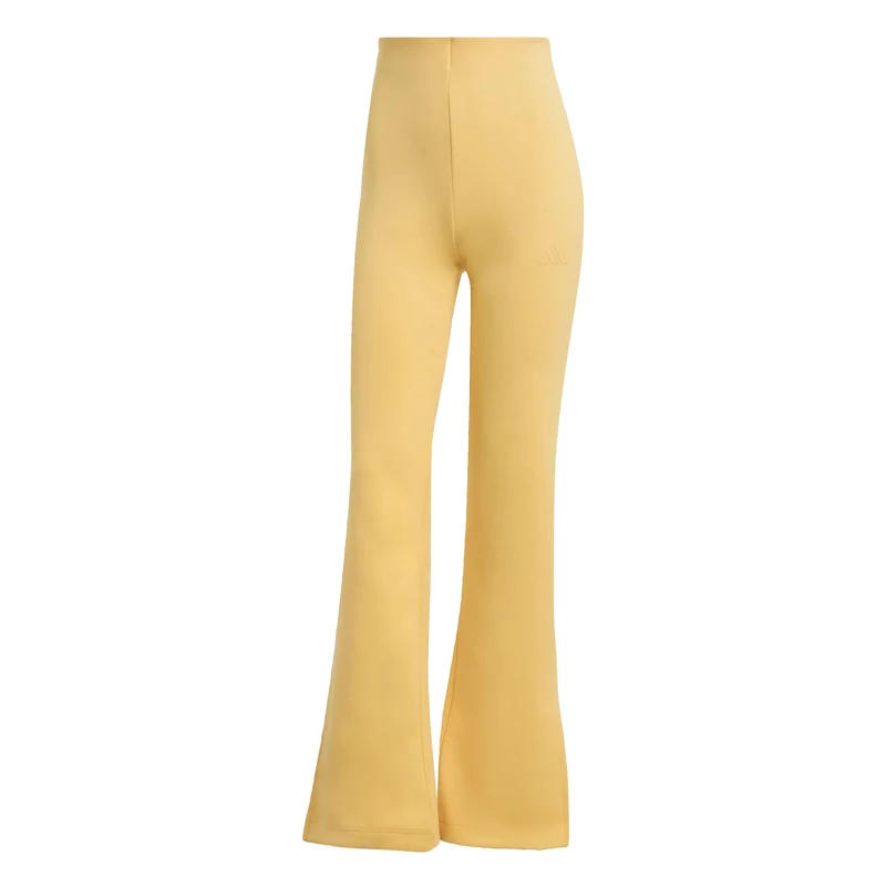 adidas Women's Soft LUX Flared Pants, Semi Ice Tangerine, XL - Image 1