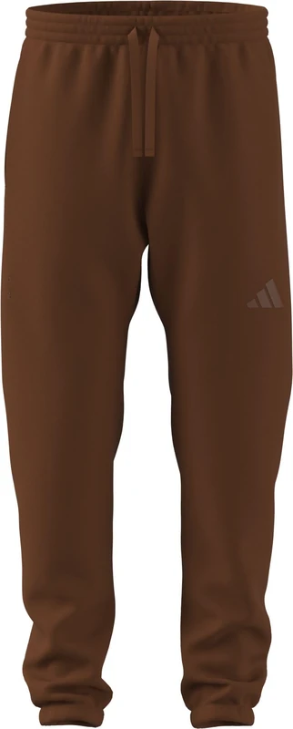 adidas Men's All SZN Fleece Regular Tapered Pant, Dusky Bronze, XS