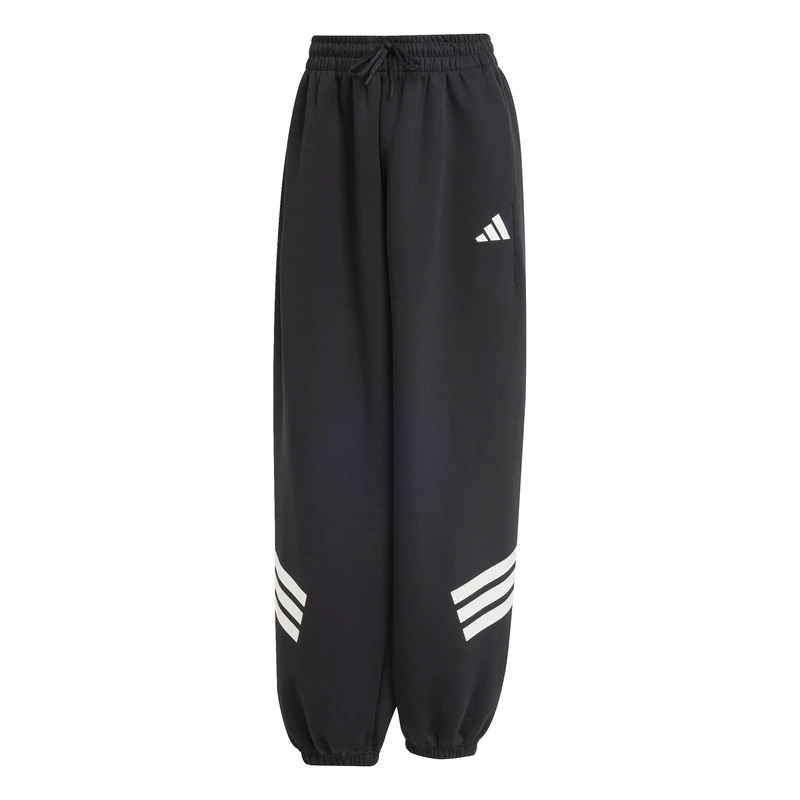 adidas Women's Future Icons Three Stripes Parachute Pant, Black, XXL