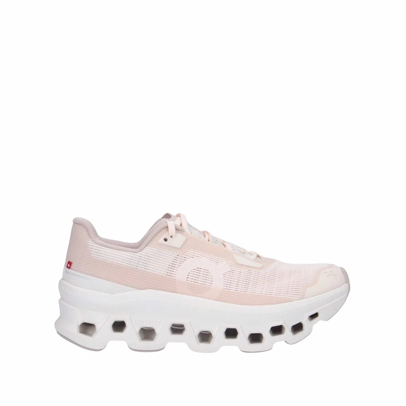 On Running CLOUDMONSTER Void Dew Ivory Women, UK 5