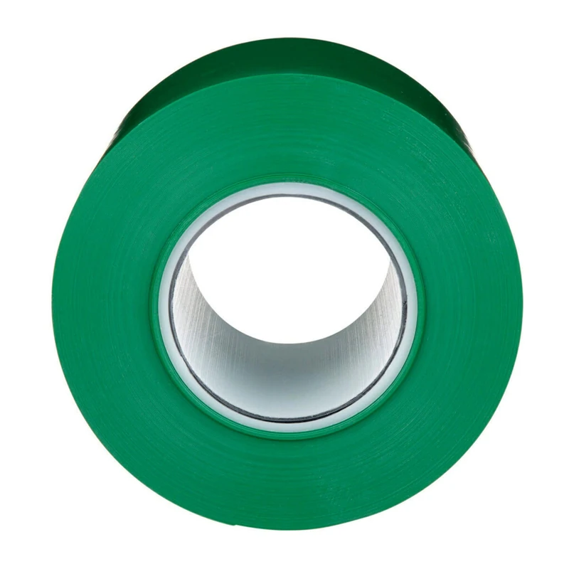 3M Durable Floor Marking Tape 971L, Green, 101.6 mm x 33 m, 0.43 mm, Individually Wrapped Conveniently Packaged
