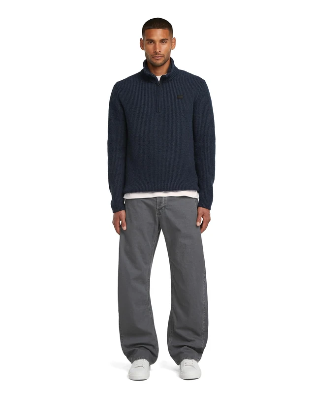 G-STAR Men's Bend 3D Loose Jeans, Multicolor (india ink/folkstone gray double dye gd D25357-D491-H505), 34W / 34L