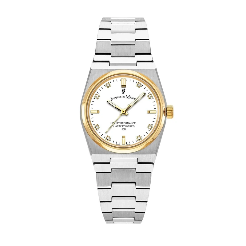 B JACQUES DU MANOIR Women Analog Watch with Stainless Steel Strap JWL03605