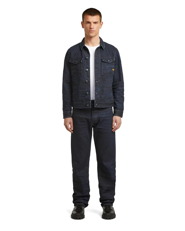 G-STAR Men's Dakota Regular Straight Jeans, Blue (worn in nitrous cobler D23691-D499-G921), 35W / 36L
