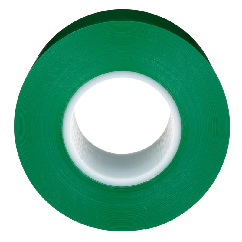 3M Durable Floor Marking Tape 971L, Green, 76.2 mm x 33 m, 0.43 mm, Individually Wrapped Conveniently Packaged