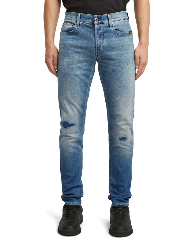 G-STAR Men's 3301 Slim Jeans - Faded New Moon 32W/32L