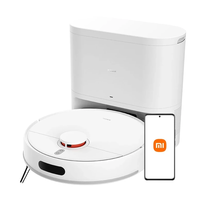 XIAOMI Robot Vacuum H40, 10000Pa powerful suction, LDS Navigation, Smart Mapping, Anti-tangle brush, Auto Dust Emptying, 180min Runtime, Works Home App, Voice Control
