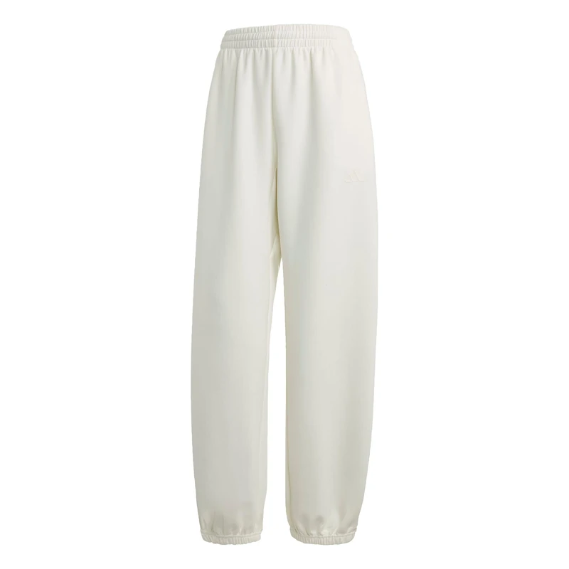 adidas Women's Soft Lux Pants, Off White, XXL
